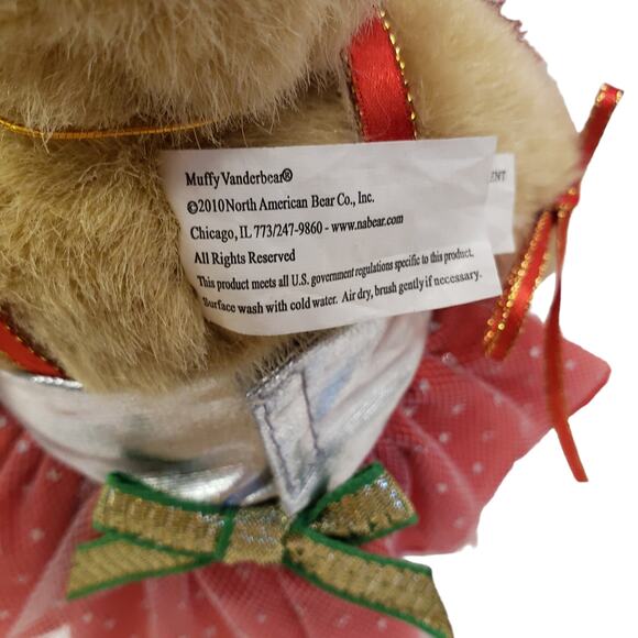 Limited Edition Vintage Muffy VanderBear Bear City Music Hall 2010 w Stand - Picture 15 of 16